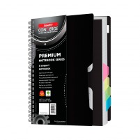 Luxor A4 – 5 Subject, Single Ruled Notebook #20413