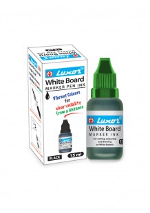 Luxor White Board Marker Ink Bottle #986(Green)(Pack of 10)