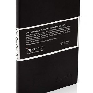 Paperkraft Signature Series Notebook – 165 x 95 mm, unruled 160 pages, Soft Pu