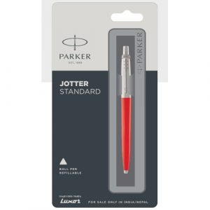 Parker Jotter Standard Ball Pen with stainless steel trim