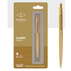 Parker Classic gold ball pen with gold trim