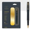 Parker Frontier Matte Black Fountain Pen With Gold Trim Authorized Wholesaler Retailer Bulk Order Supplier Dealers in Kerala South India