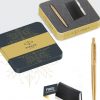 Parker Jotter Gold Ball Pen GT with with Card Holder Authorized Wholesaler Retailer Bulk Order Supplier Dealers in Kerala South India