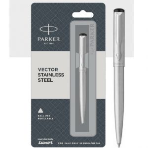 Parker vector stainless steel ball pen