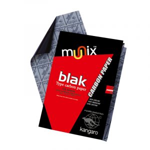 Type Carbon Paper – BLAK 1200 | Black Color | Kangaro- Munix | Buy Bulk At Wholesale Price Online
