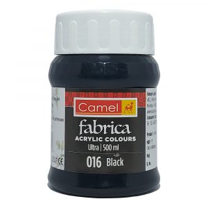Camal-Fabrica-Acrylic Color | 016 Black-Ultra | 500ML
